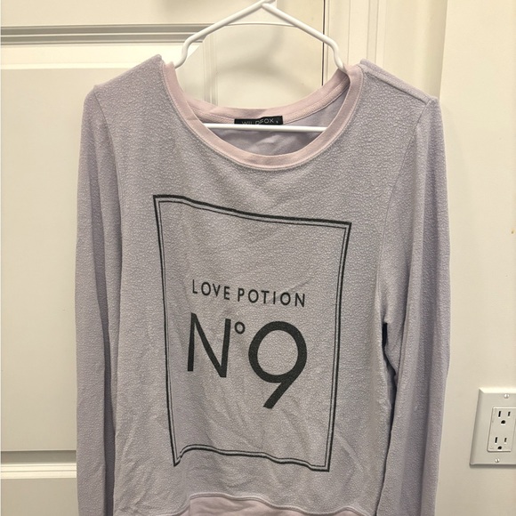 Purple Wildfox long sleeve size S - Picture 2 of 3